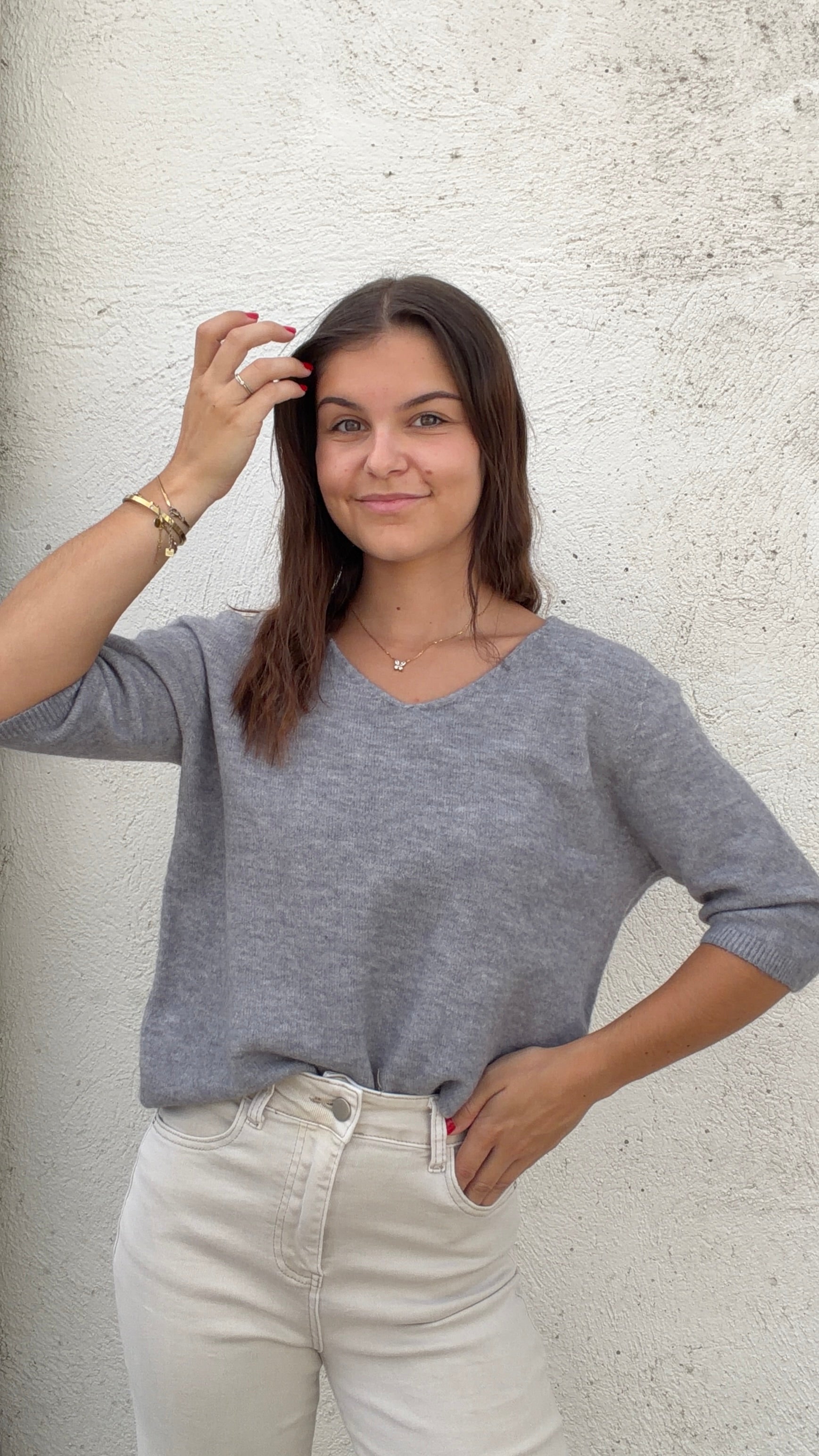 Pull Romy - Gris Paula