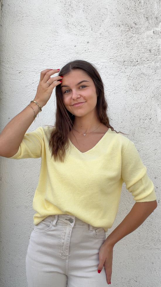 Pull Romy - Jaune Paula