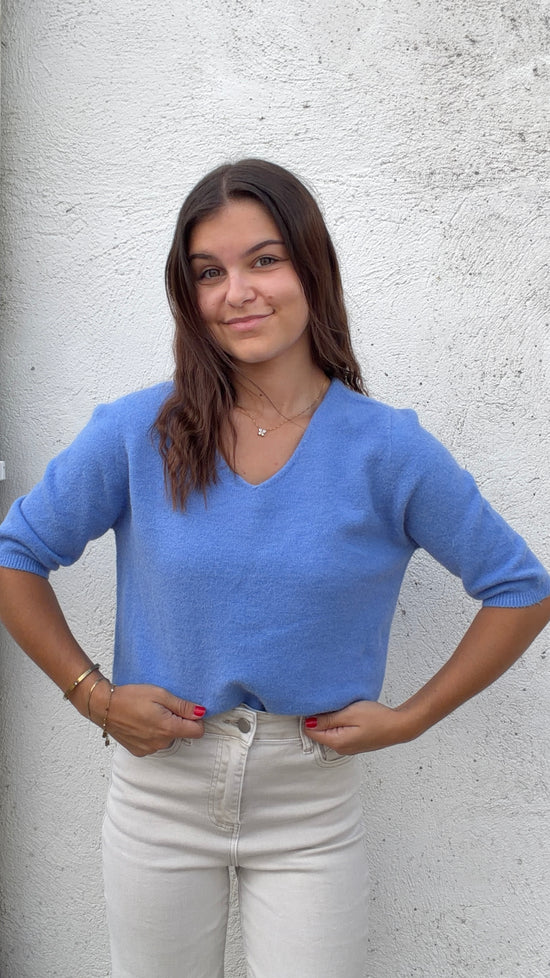 Pull Romy - Bleu clair Paula