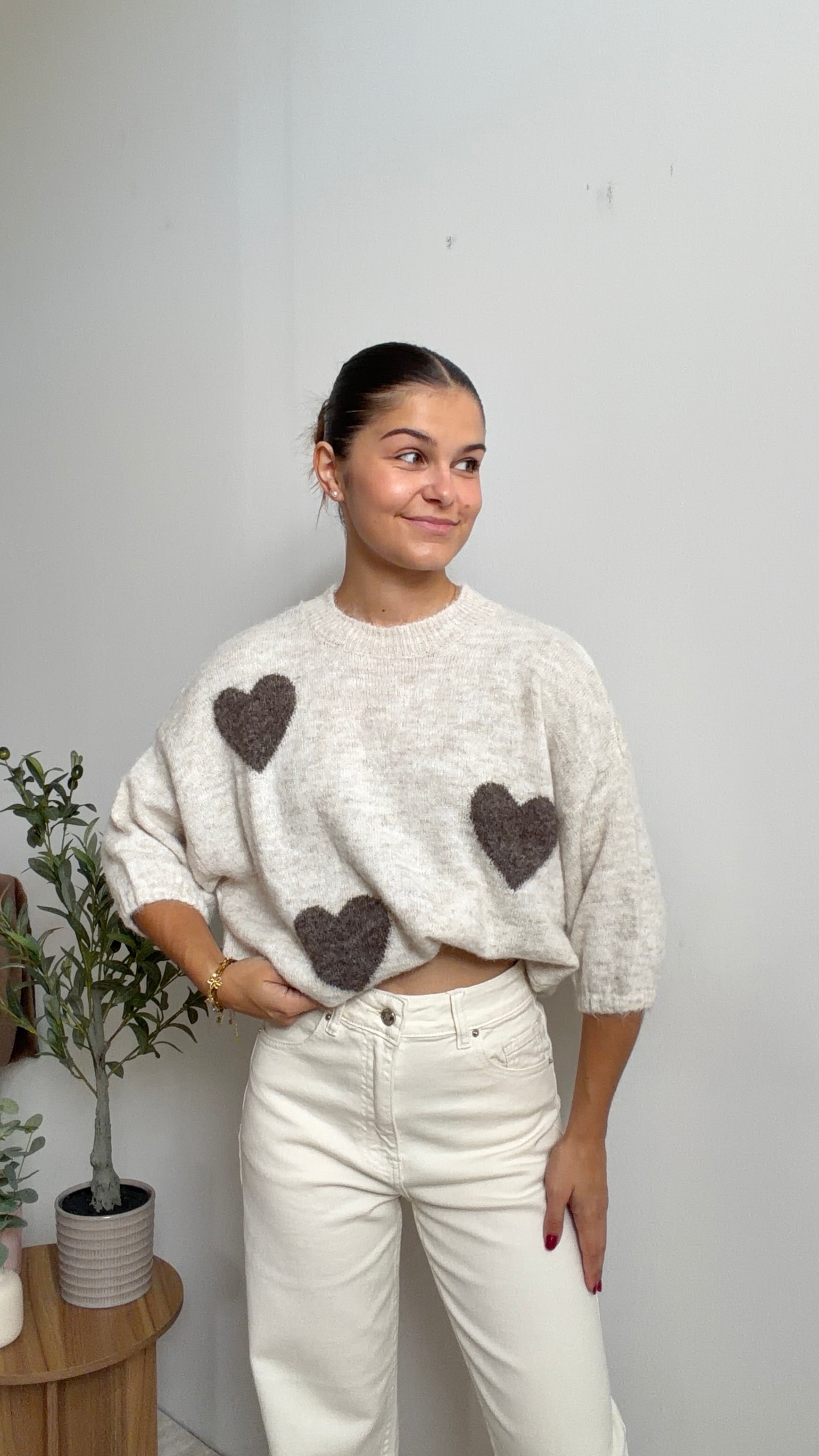 Pull Kiara - beige Paula