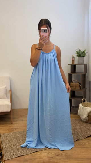 Robe Eva - Bleu Paula