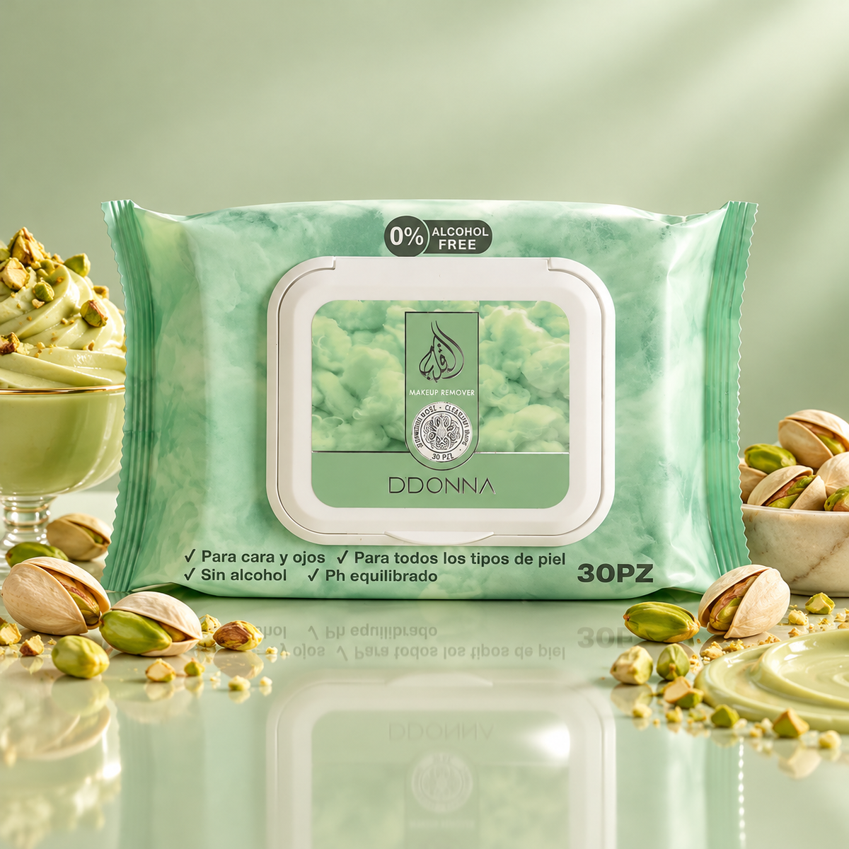 Lingette Démaquillante - Pistachio Paula