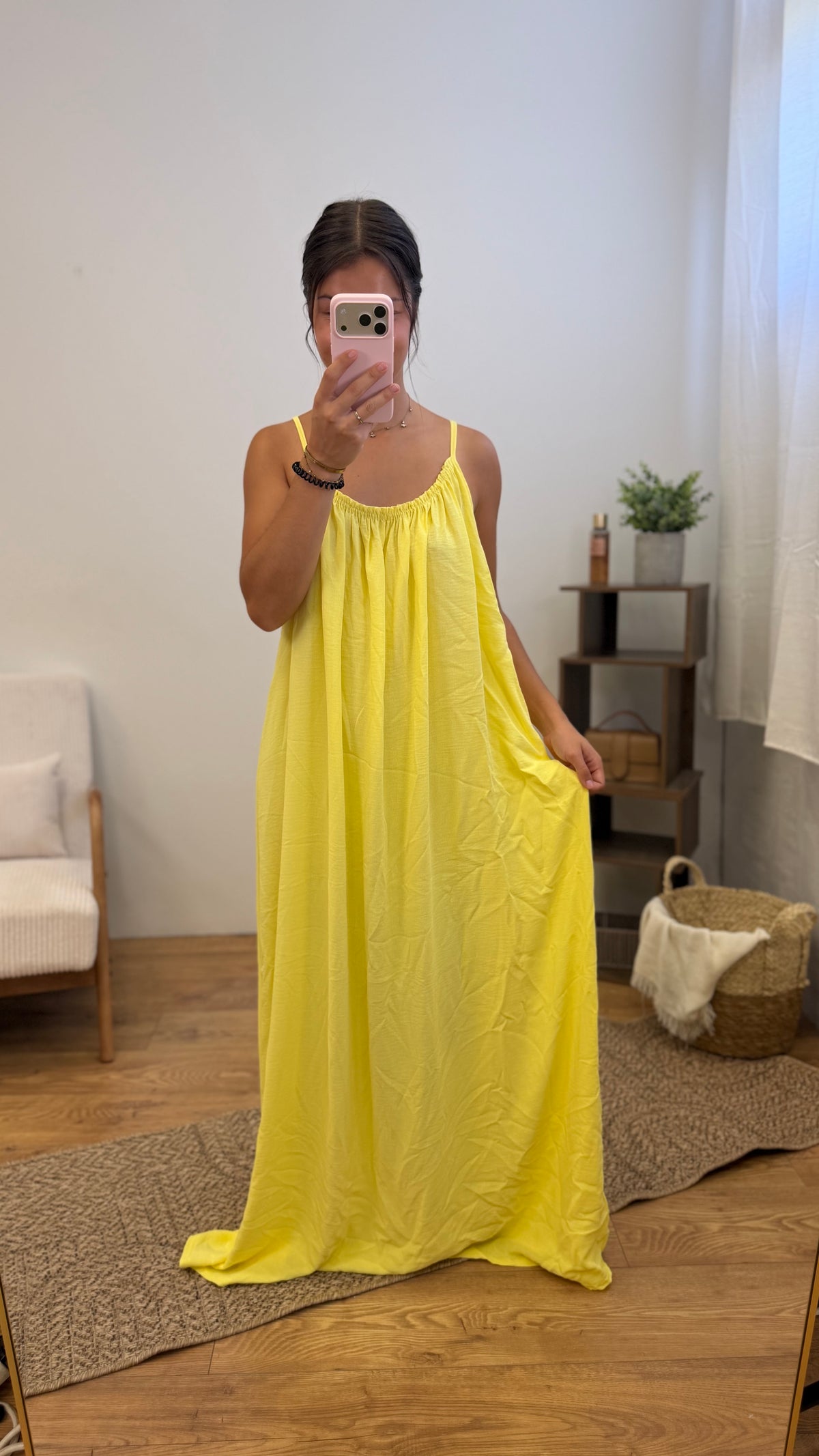 Robe Eva - Jaune Paula