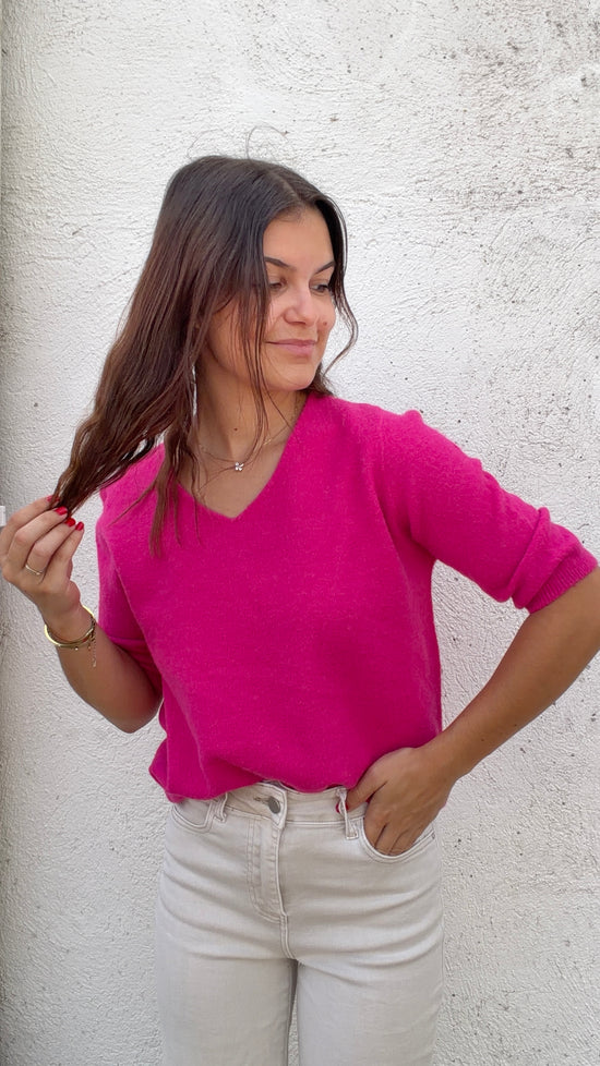 Pull Romy - Fuchsia Paula