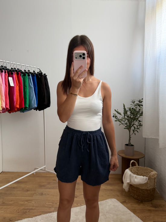 Short gaze de coton - (18 coloris) Paula