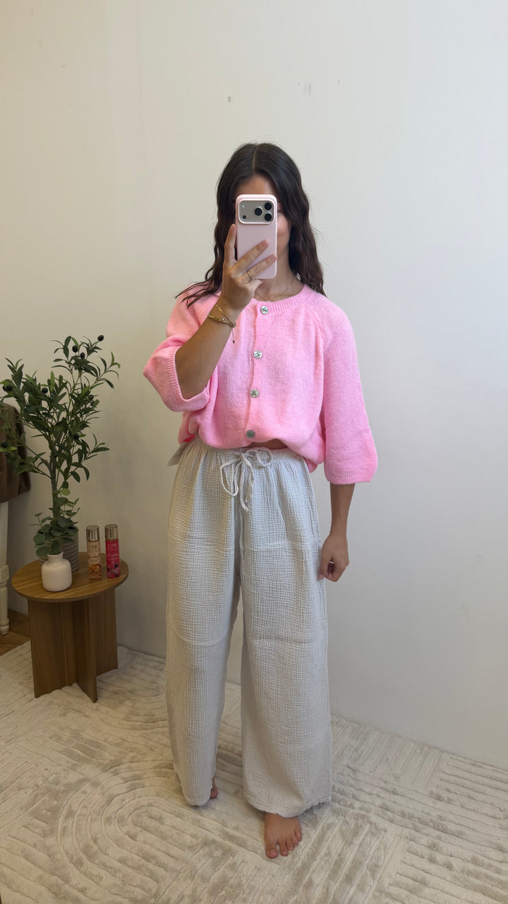 Gilet Soline - Rose Paula