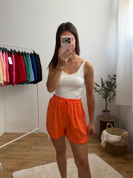 Short gaze de coton - (18 coloris) Paula