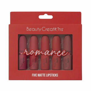 Coffret rouges à lèvres matte - Romance