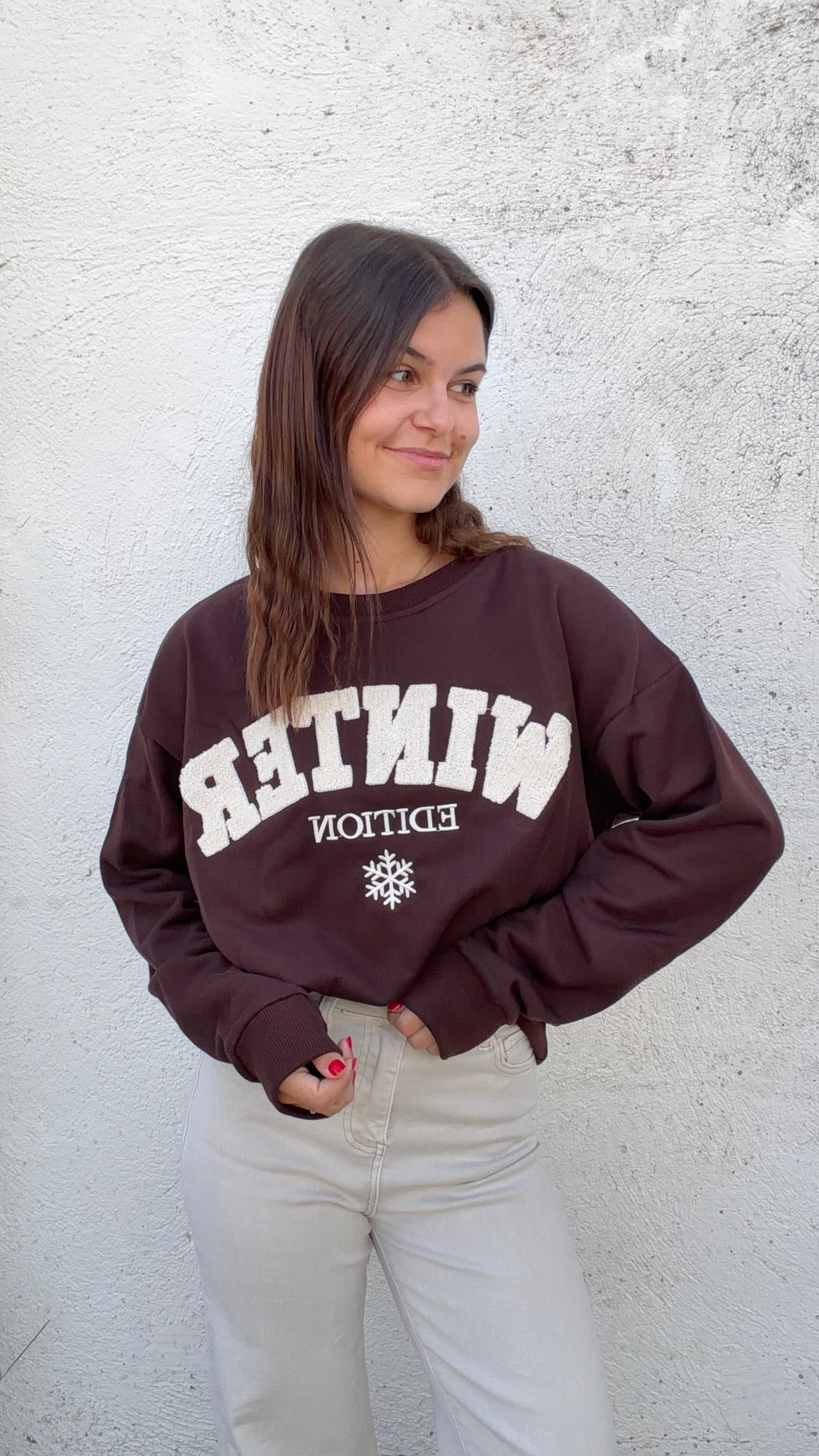 Sweat Winter - Chocolat Paula