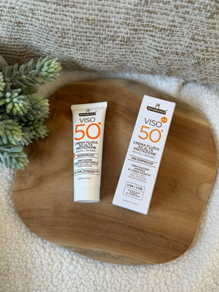 Protection solaire visage 50+