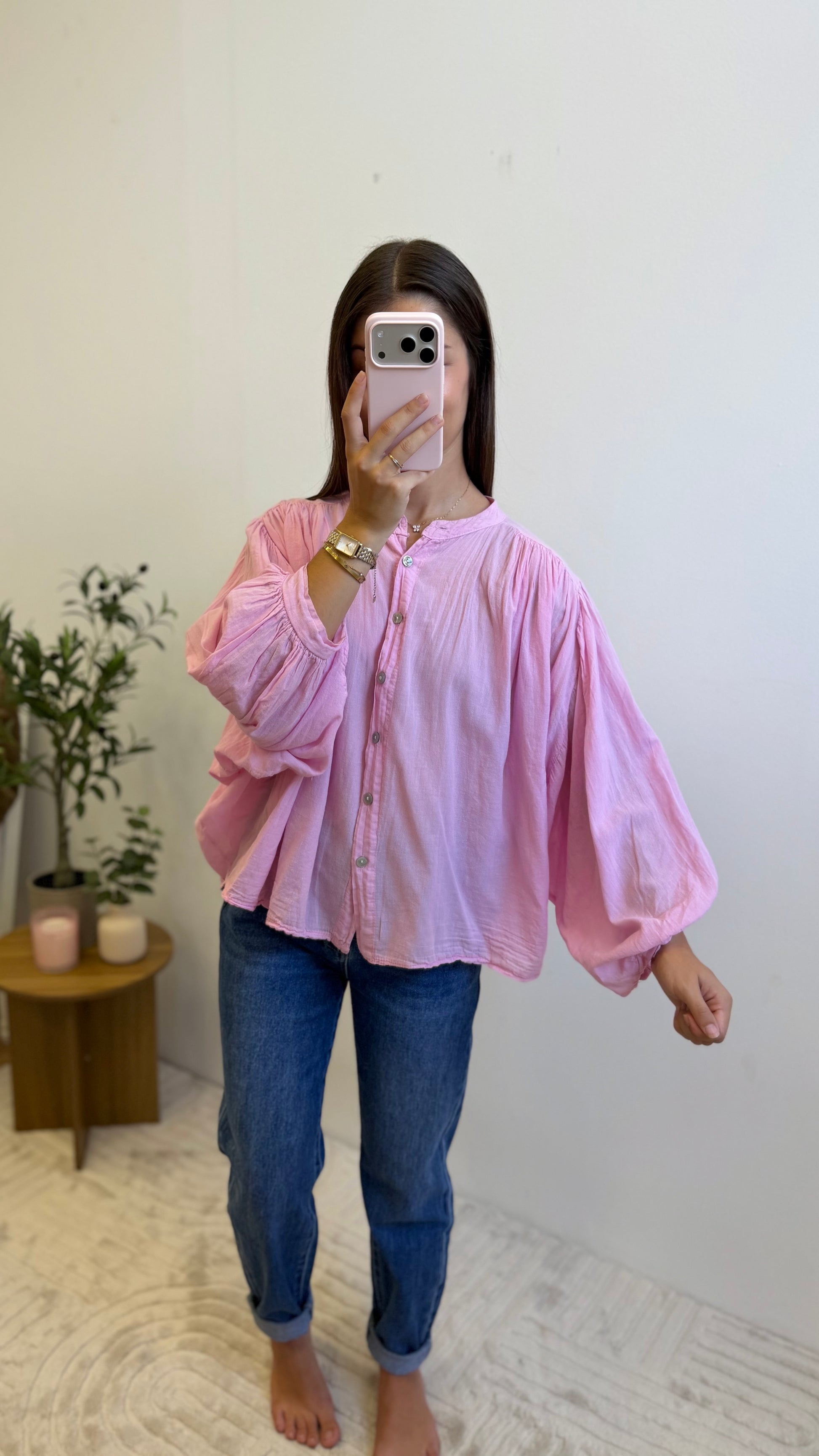 Chemise Paloma - Rose Paula