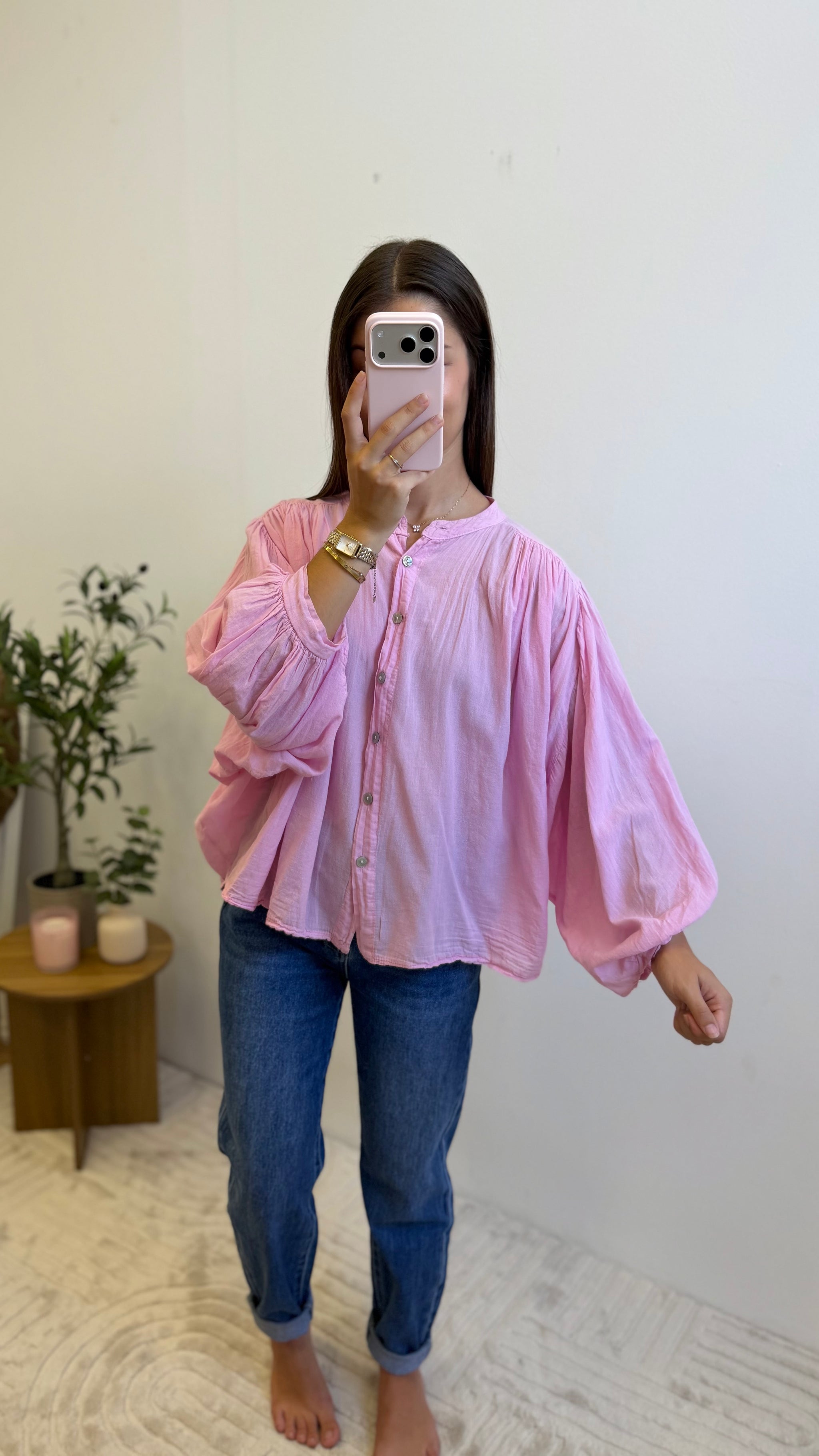 Chemise Paloma - Rose Paula