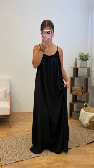 Robe Eva - Noir Paula
