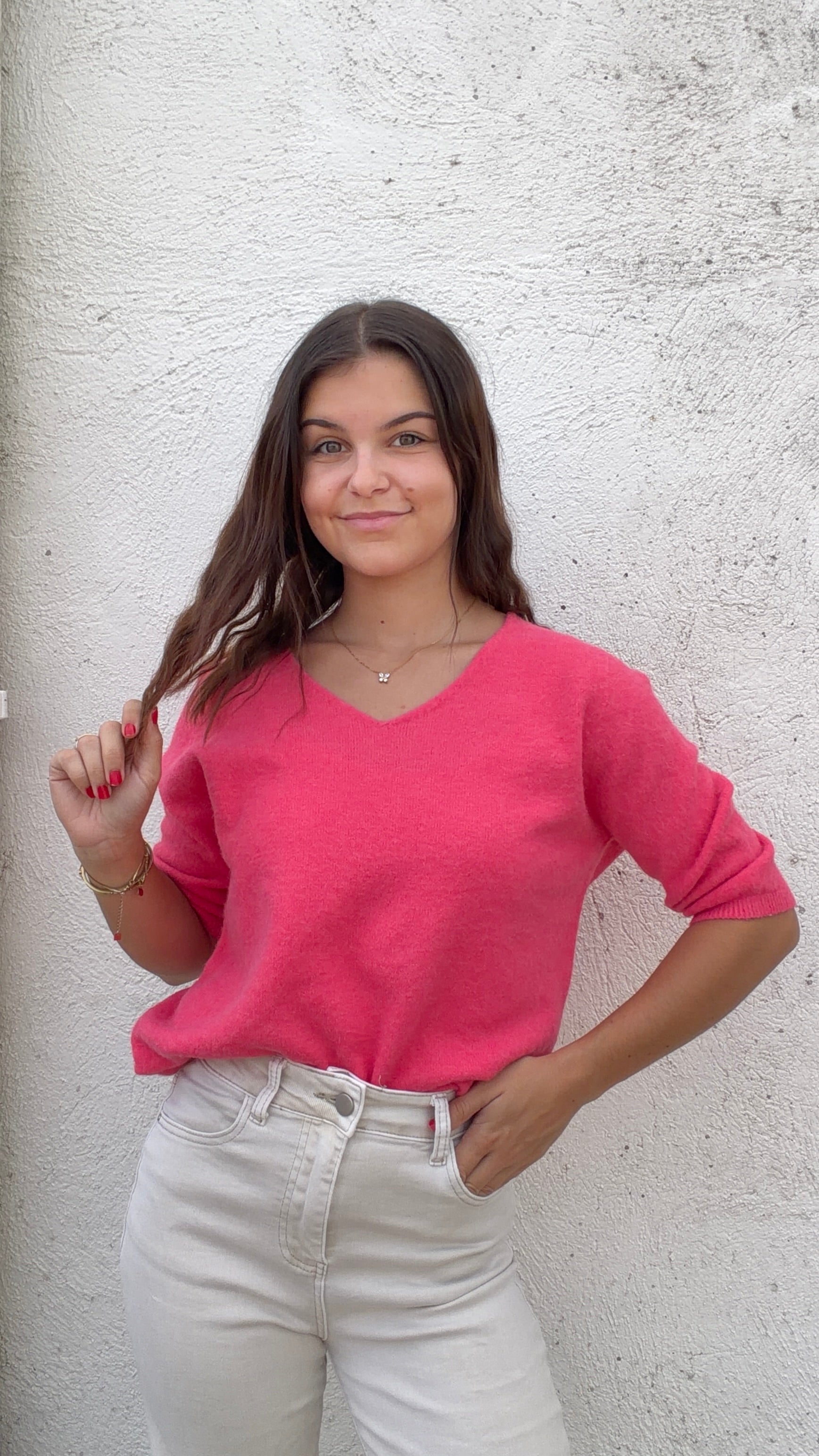 Pull Romy - Framboise Paula