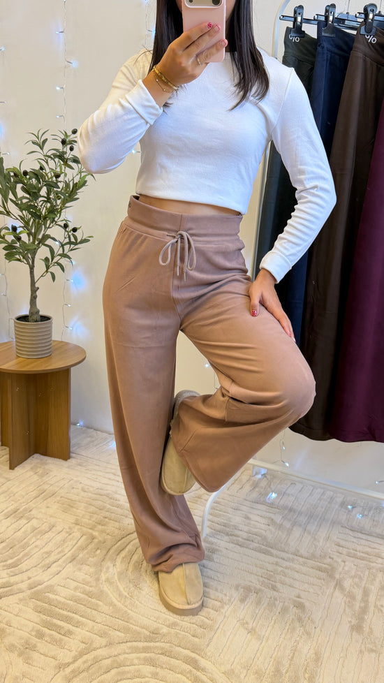 Pantalons Cosy - Beige Paula