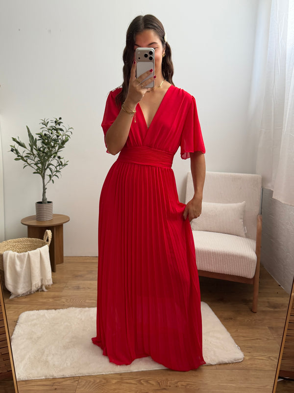 Robe Valentina - Rouge Paula