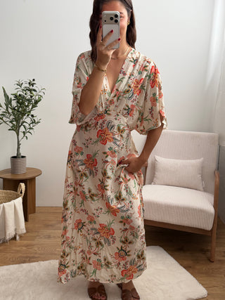 Robe mila - orange Paula