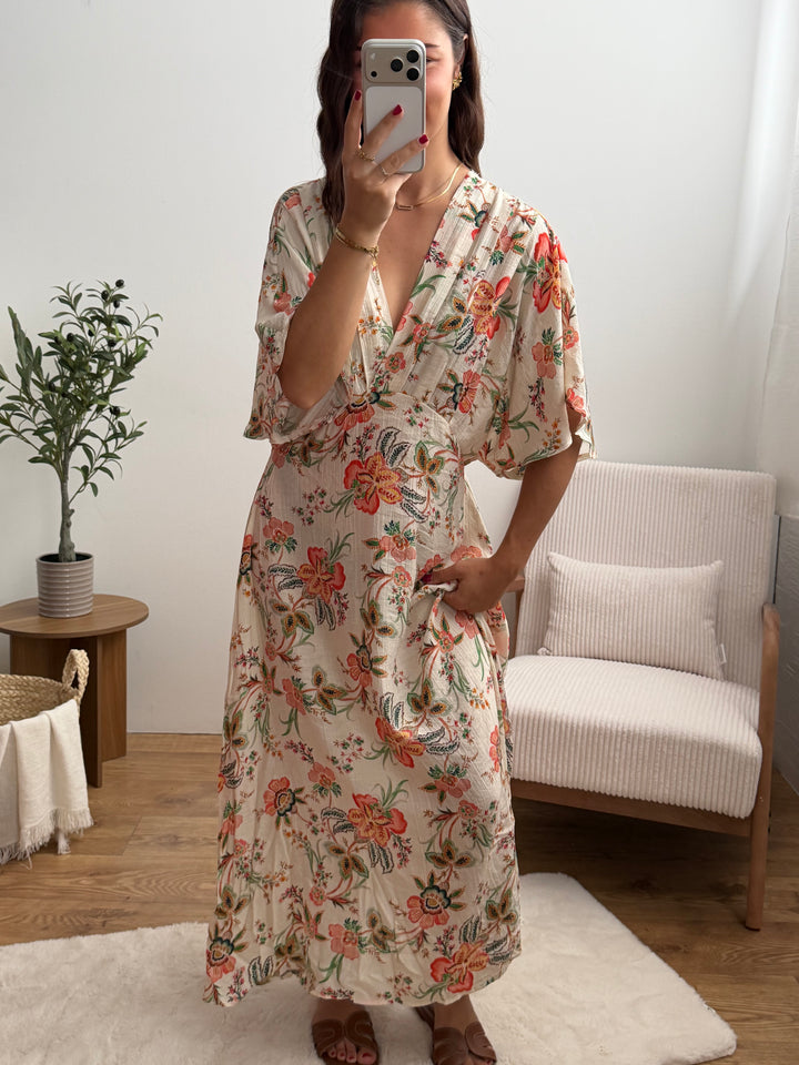 Robe mila - orange Paula