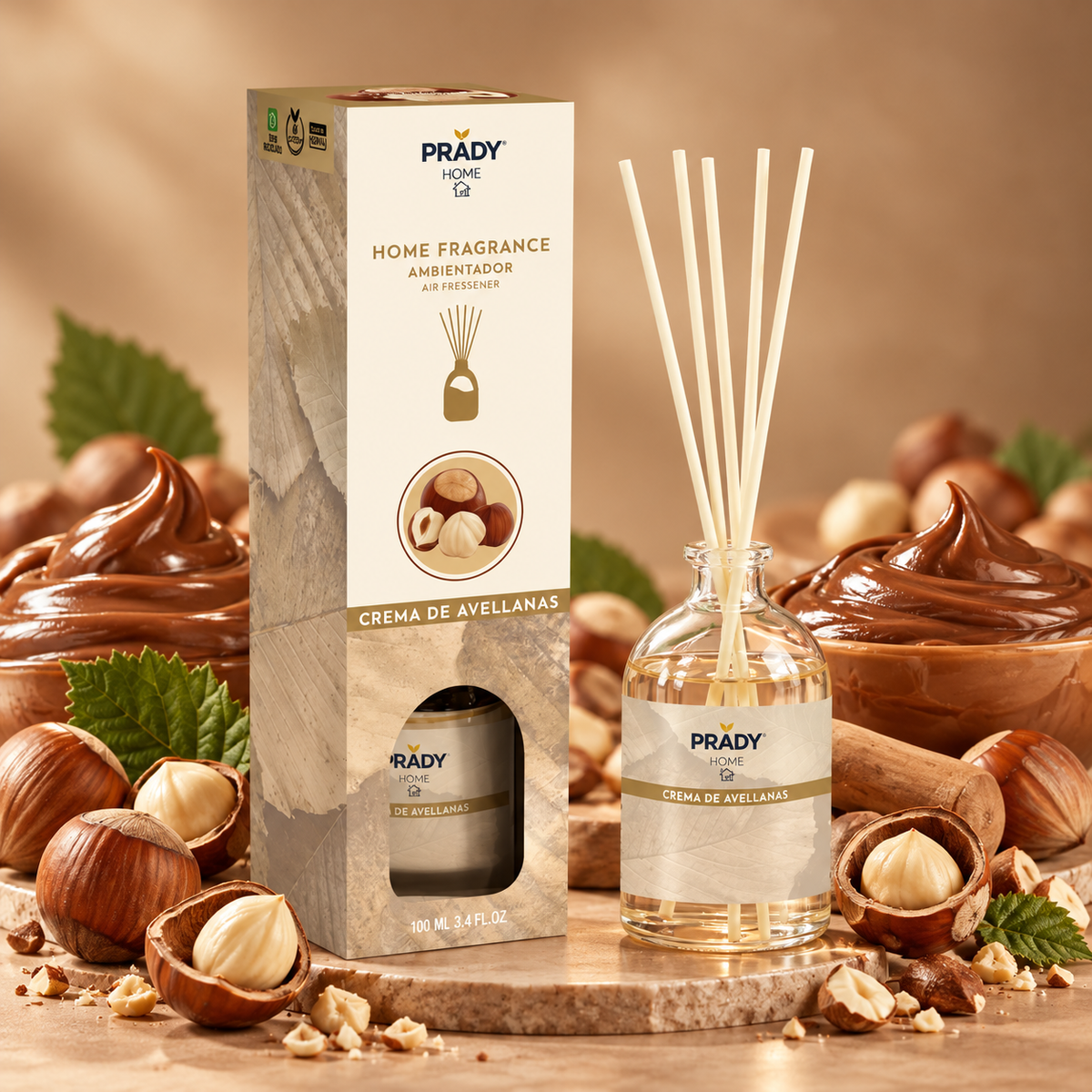 Mikado d’ambiance - Crème de noisette PaulaCosmetics