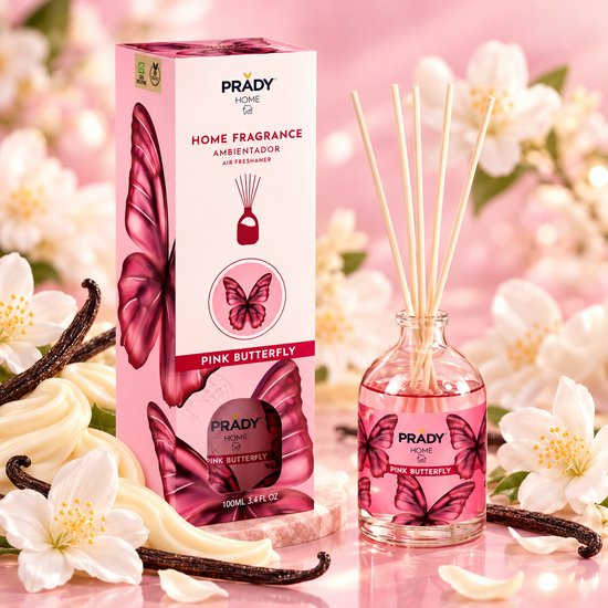 Mikado d’ambiance - Pink butterfly PaulaCosmetics