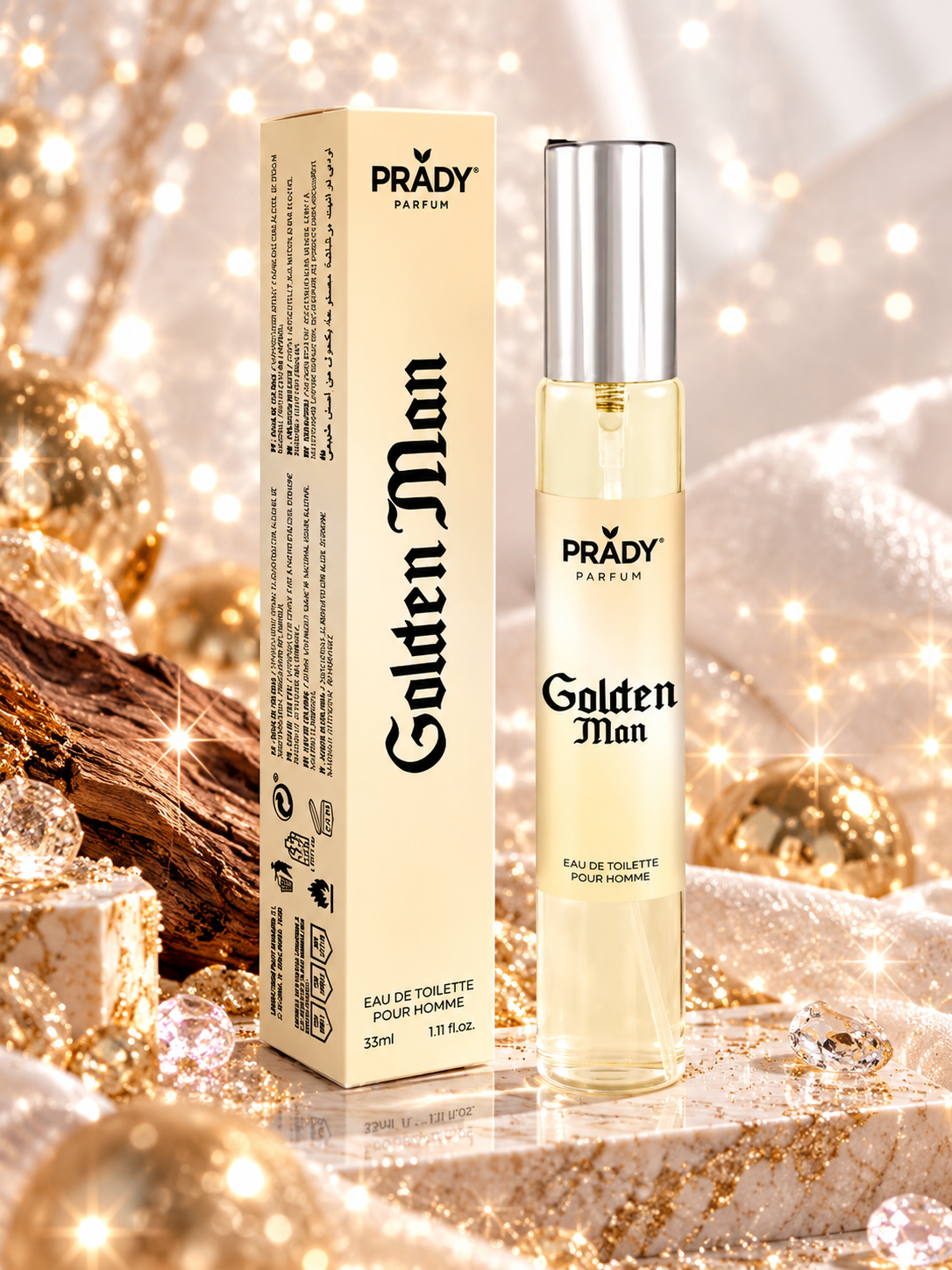 Parfums Hommes GOLDEN MAN - 33ml Paula