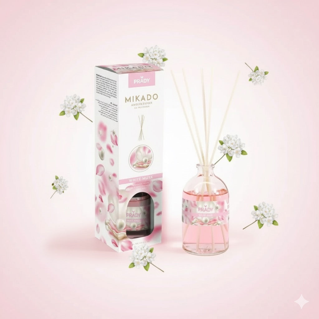 Mikado d'ambiance - Musc Blanc PaulaCosmetics