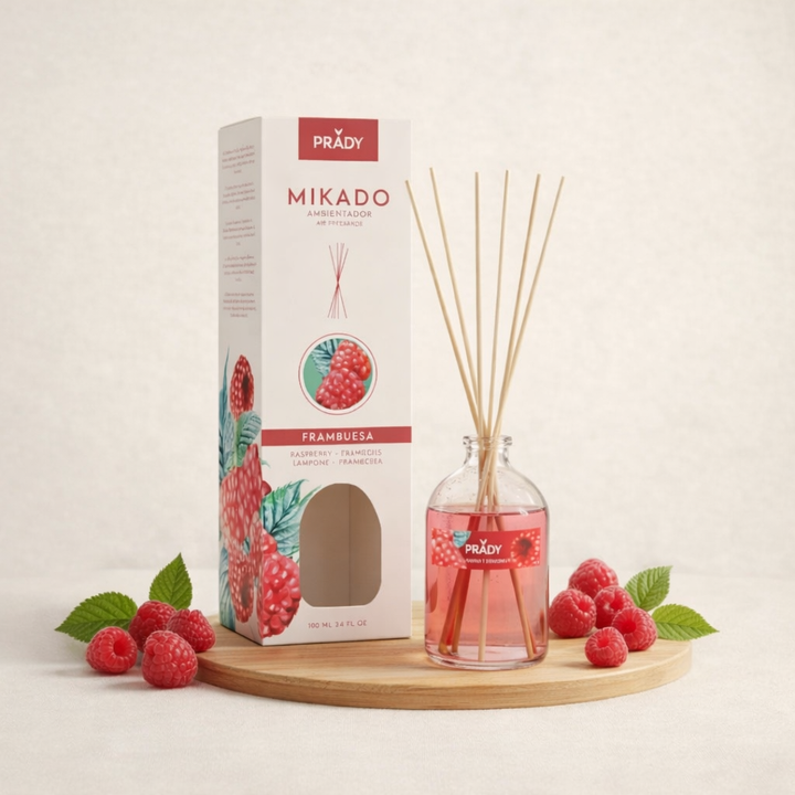 Mikado d’ambiance - Framboise PaulaCosmetics