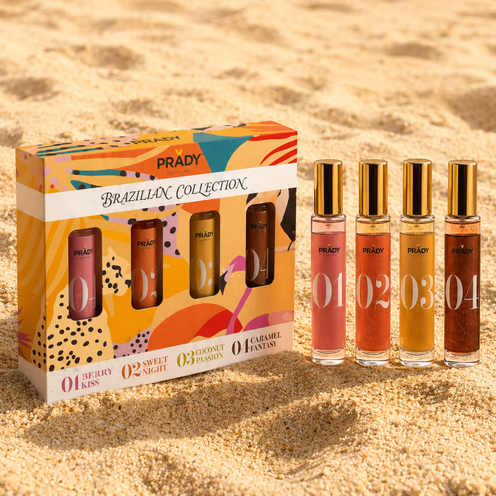 Coffret Brazilian - Eau de parfum PRADY 33ml PaulaCosmetics