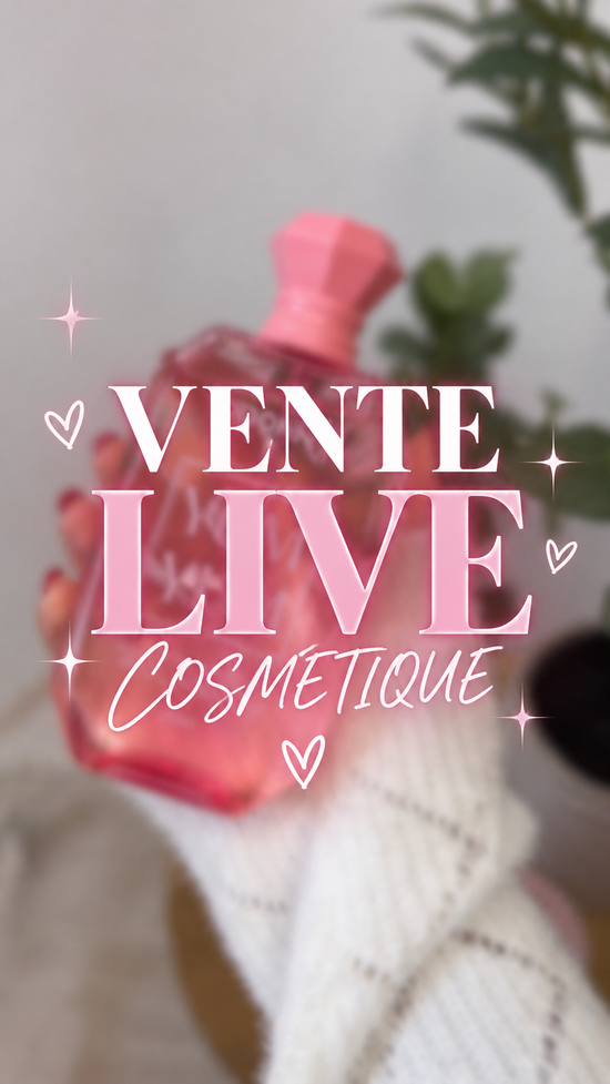 Vente Live Cosmétique - 14h ⭐️ Paula